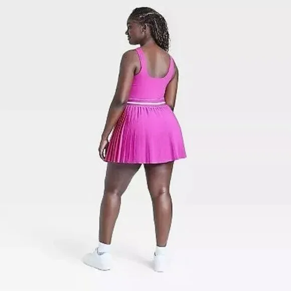 All In Motion Active Dress Dark Violet Pleated XS - Picture 13 of 13